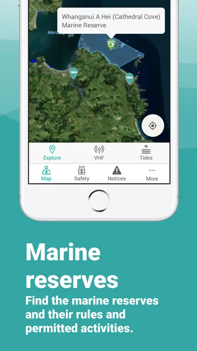 Tangkapan layar MarineMate
