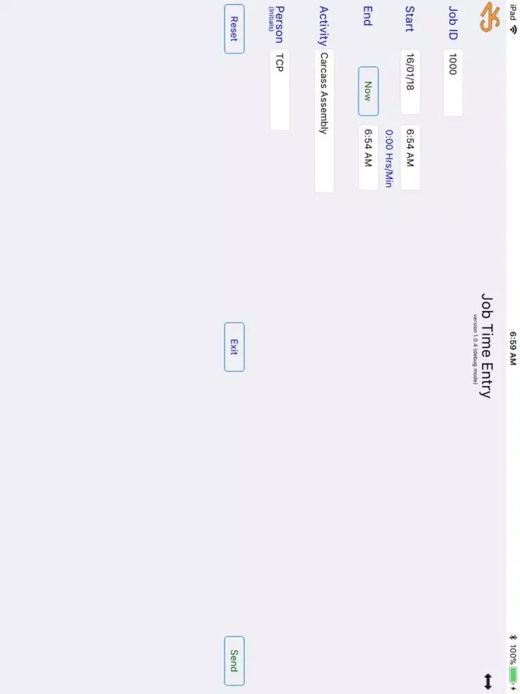 Скриншоты KQM Time Sheets iPad 