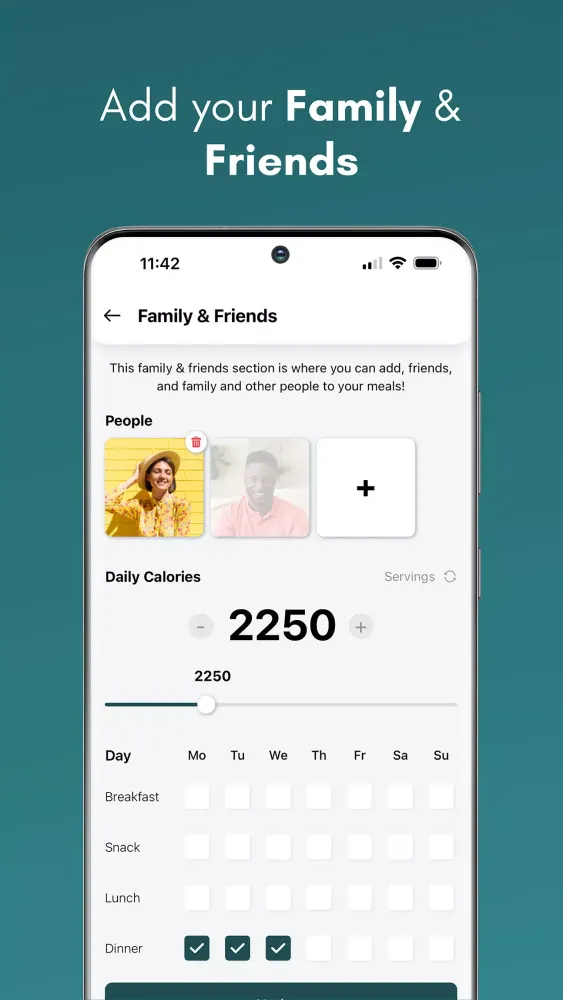Nourish App Ekran Görüntüleri