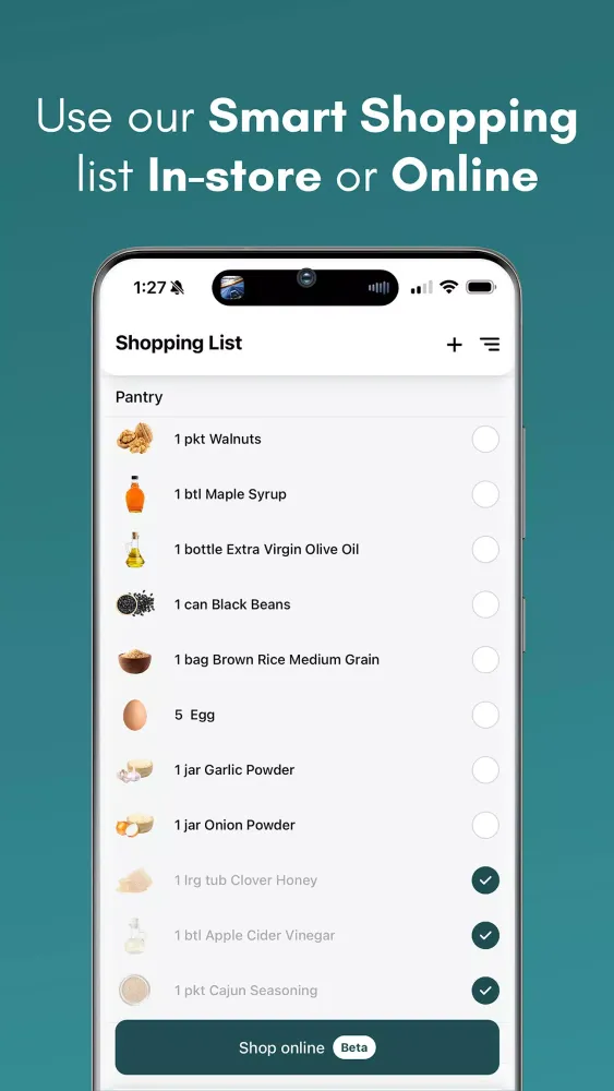 Nourish App Ekran Görüntüleri