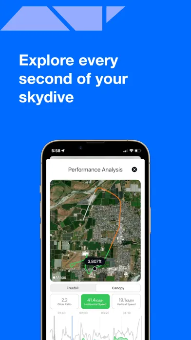 Tobu - Skydiving Logbook Screenshots