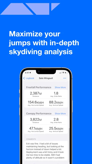 Tobu - Skydiving Logbook Screenshots