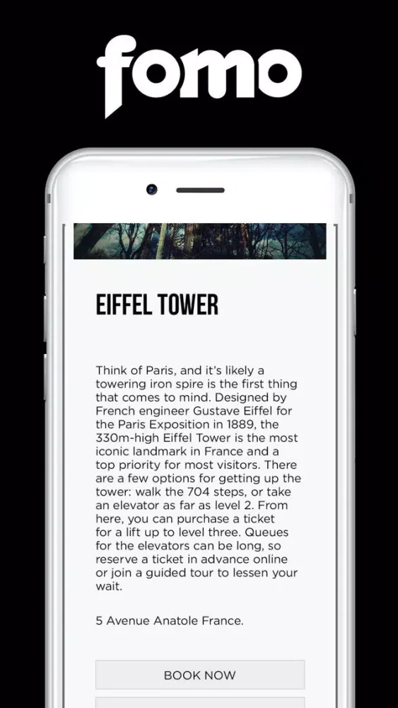 FOMO Guide Paris应用截图