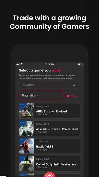 Captures d'écran de Game Tradar