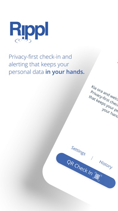 Скриншоты Rippl: Privacy-first Check-in