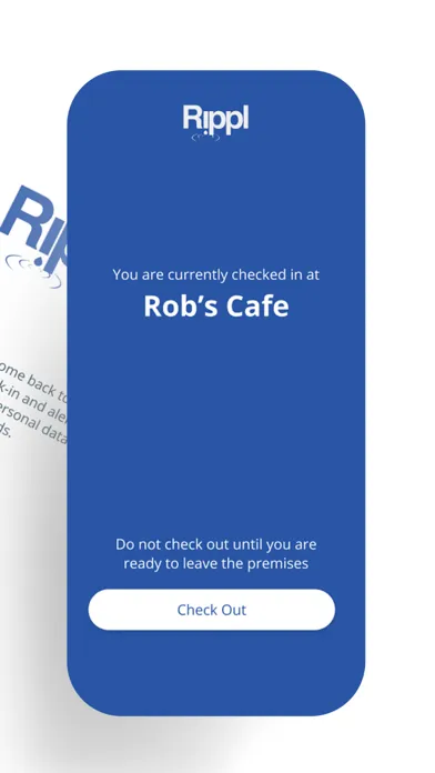 Rippl: Privacy-first Check-in 스크린샷