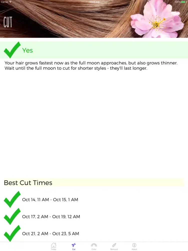 Zrzuty ekranu Hair Astrology Professional iPad 
