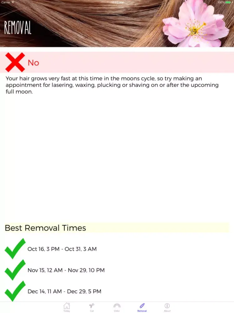 Zrzuty ekranu Hair Astrology Professional iPad 