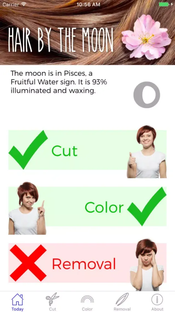 Zrzuty ekranu Hair Astrology Professional