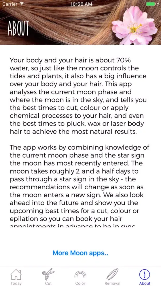 Zrzuty ekranu Hair Astrology Professional