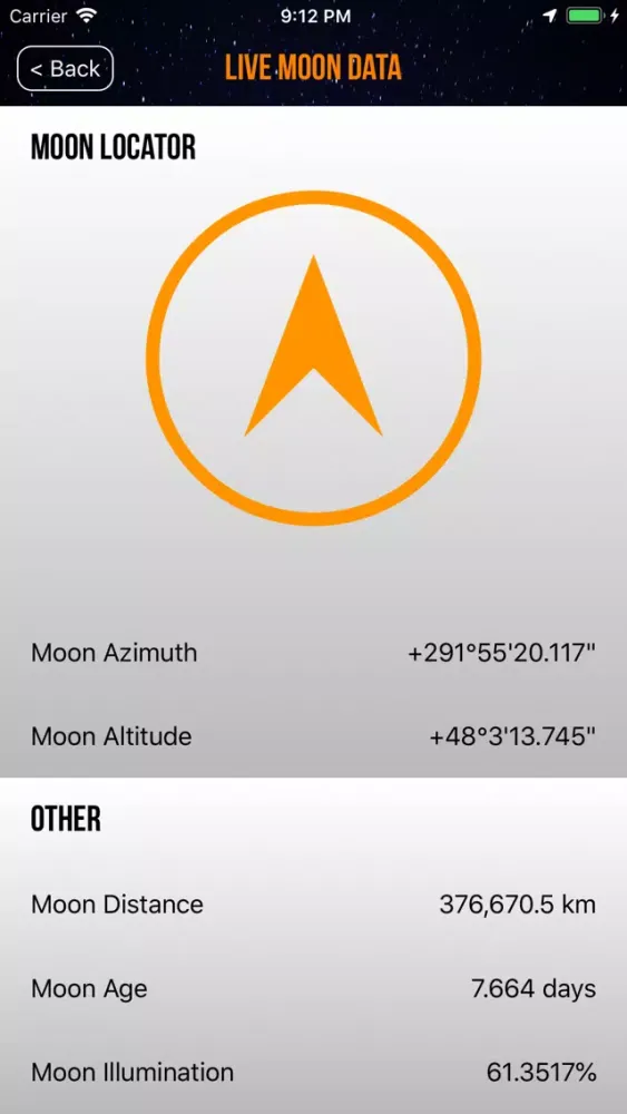 Moon Phase Plus Professional سکرین شاٹس