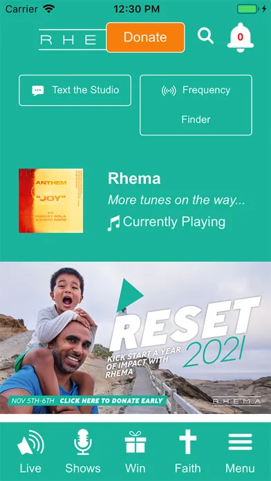 Rhema - Christian Radio NZ Screenshots