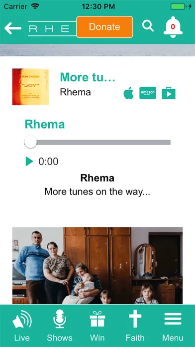 Rhema - Christian Radio NZ Screenshots