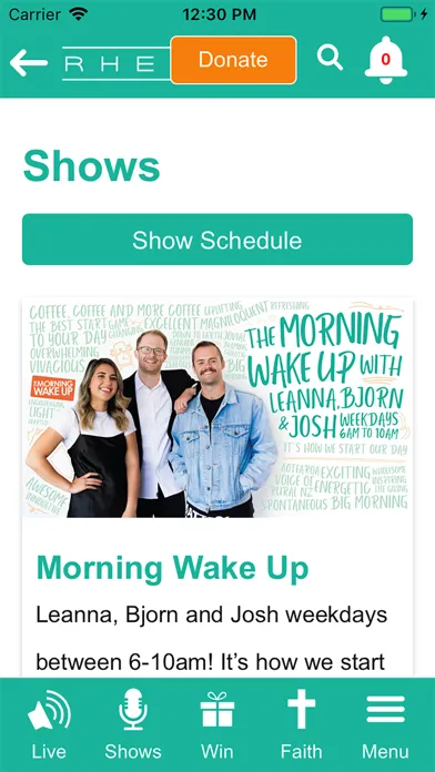 Rhema - Christian Radio NZ Screenshots