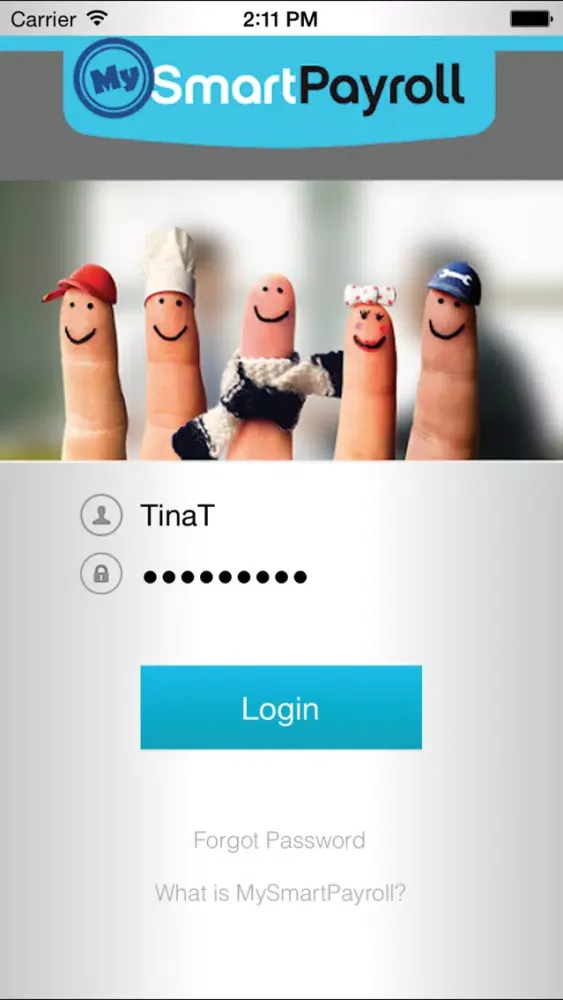 Ảnh chụp màn hình của My SmartPayroll