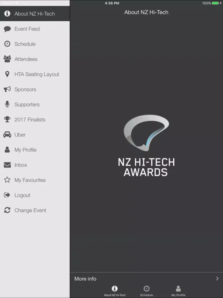 Capturas de pantalla de Hi-Tech Awards 2017 iPad 