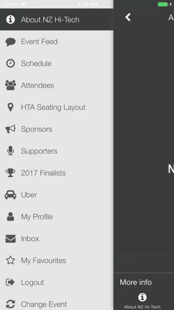 Capturas de pantalla de Hi-Tech Awards 2017