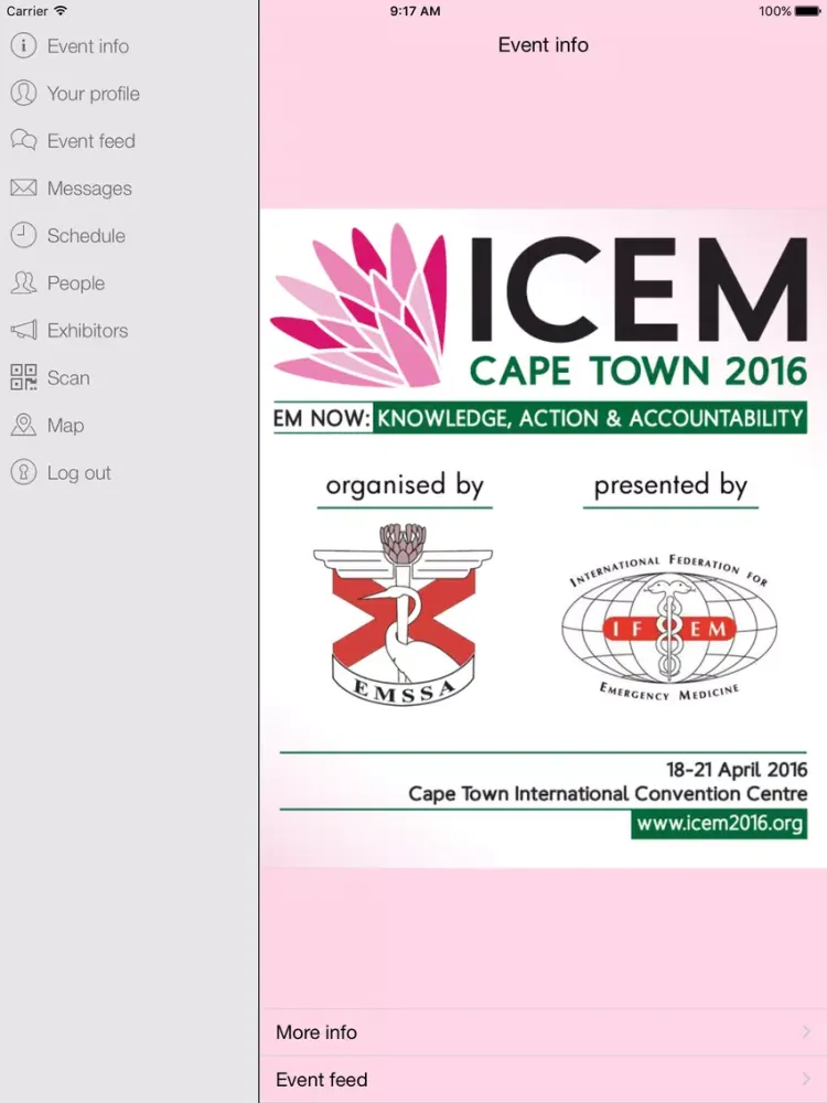 International Conference on Emergency Medicine iPad 應用截圖