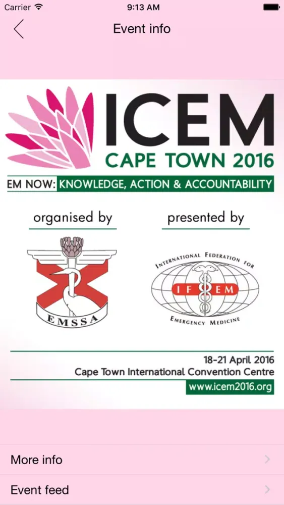 International Conference on Emergency Medicine應用截圖