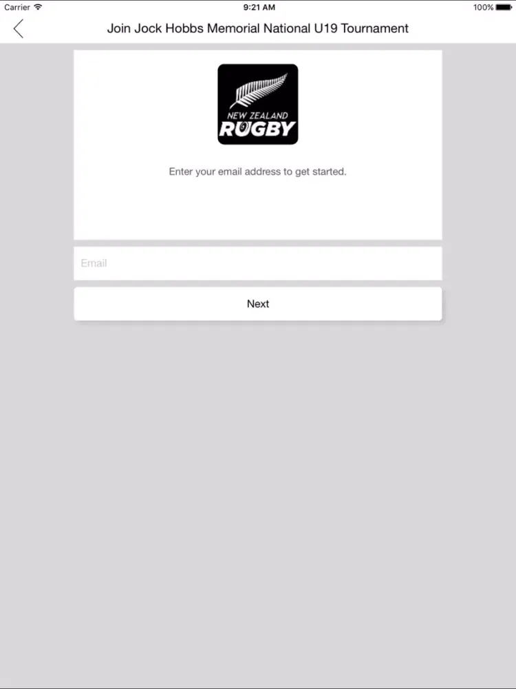 New Zealand Rugby Events iPad  Ekran Görüntüleri