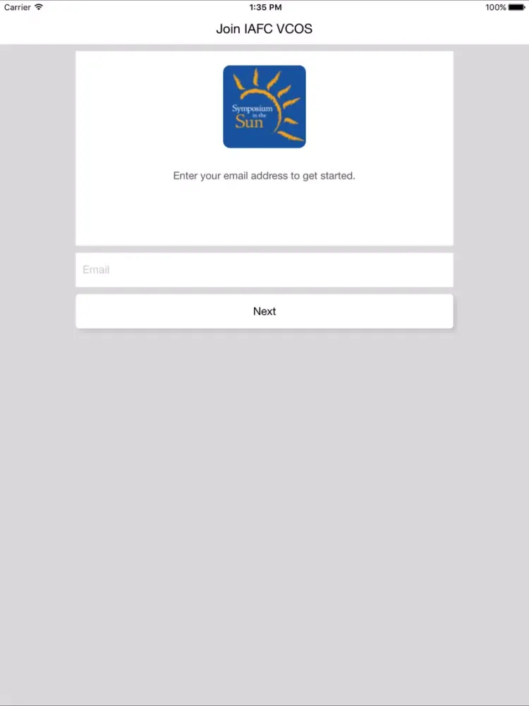 Screenshot di Symposium in the Sun 2016 iPad 