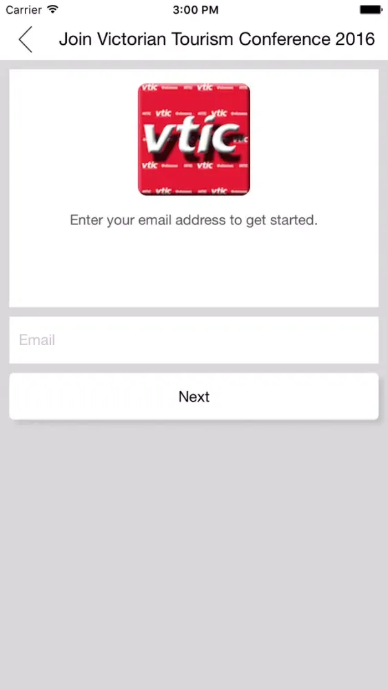 VTIC Events App स्क्रीनशॉट