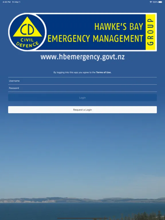 Скриншоты CDEM Hawke's Bay iPad 