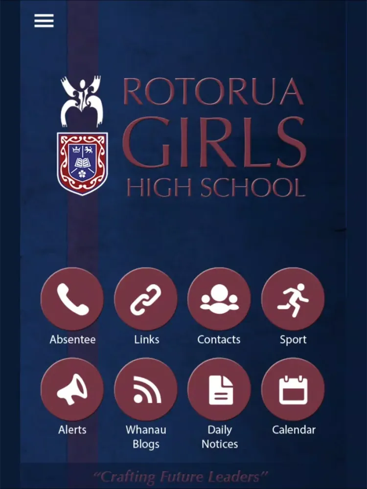 ภาพหน้าจอของ Rotorua Girls High School iPad 