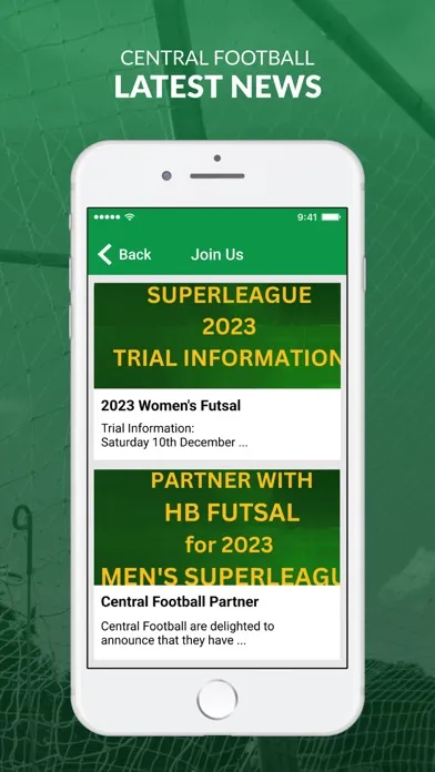 Central Football স্ক্রিনশট