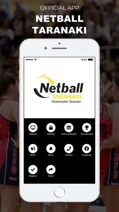 Tangkapan layar Netball Taranaki
