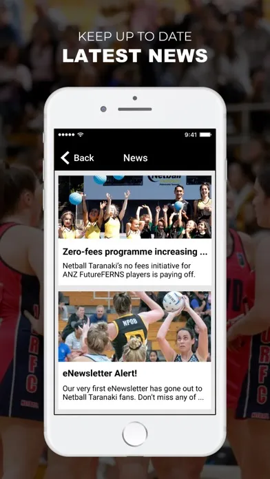 Tangkapan layar Netball Taranaki