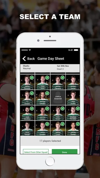 Tangkapan layar Netball Taranaki
