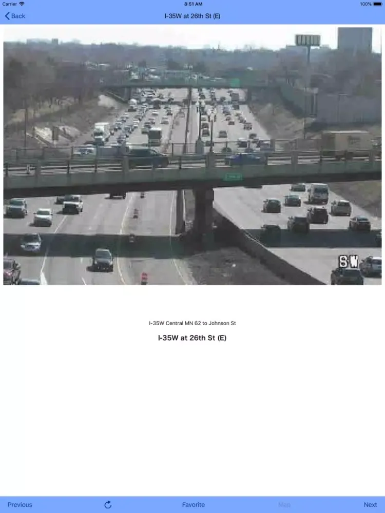 Minneapolis Traffic iPad  स्क्रीनशॉट