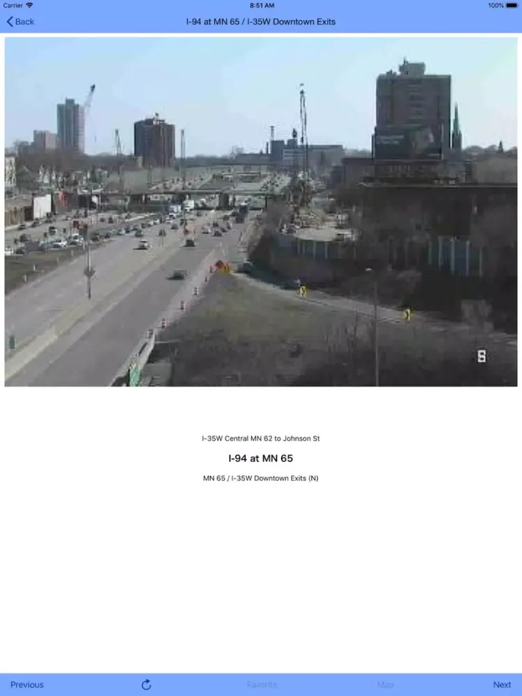 Minneapolis Traffic iPad  स्क्रीनशॉट