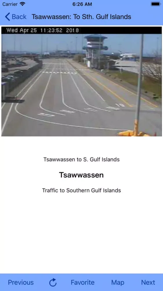 BC Ferries Cam スクリーンショット