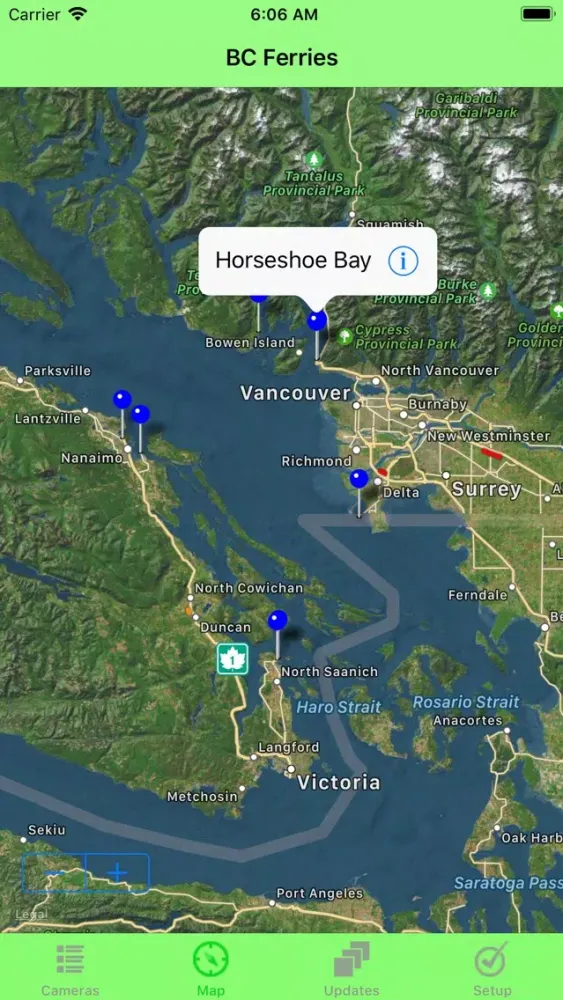 BC Ferries Cam スクリーンショット