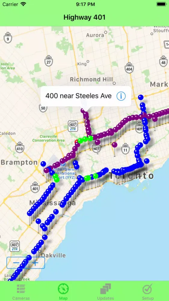 Toronto Traffic Cam Ekran Görüntüleri