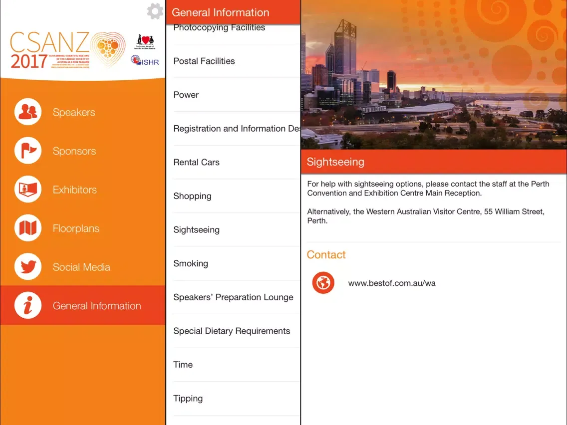 Скриншоты CSANZ17 iPad 