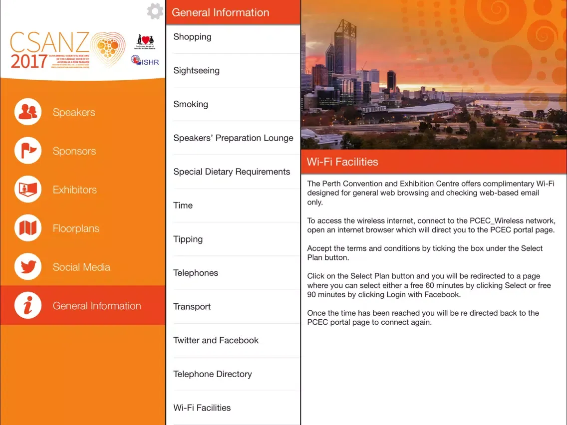 Скриншоты CSANZ17 iPad 