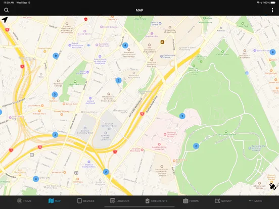TrackIt NZ iPad  स्क्रीनशॉट