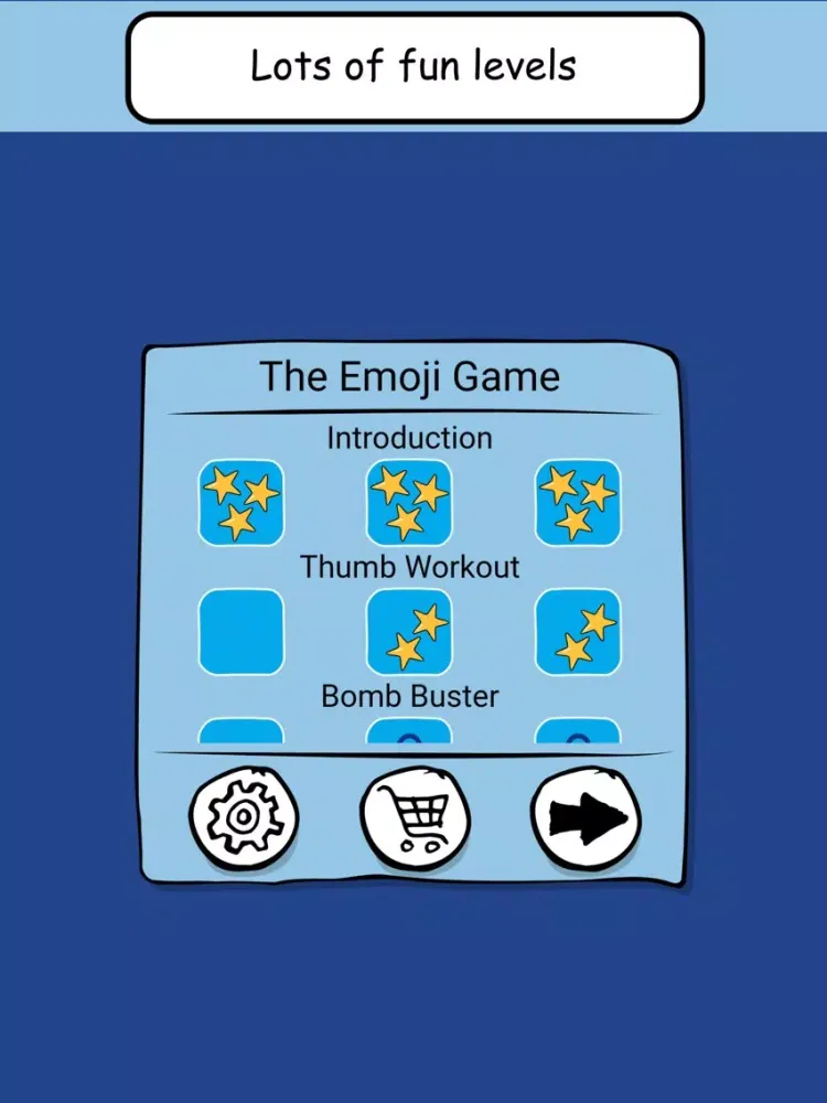 Screenshot di Emoji Game - Tap, jump, find food... and don't die iPad 