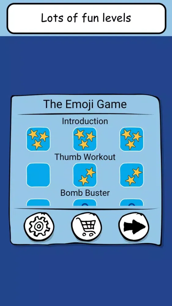 Screenshot di Emoji Game - Tap, jump, find food... and don't die