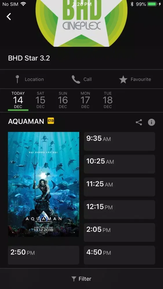 BHD Star Cineplex Vietnam Ekran Görüntüleri