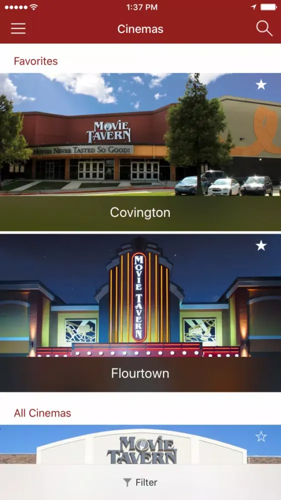 Скриншоты Movie Tavern