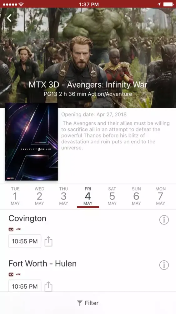 Скриншоты Movie Tavern