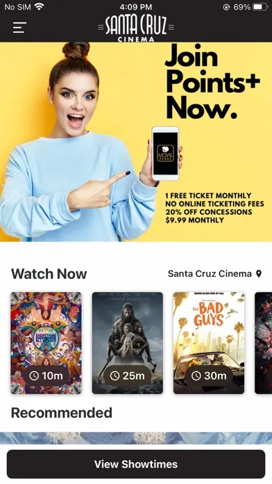 Santa Cruz Cinema应用截图