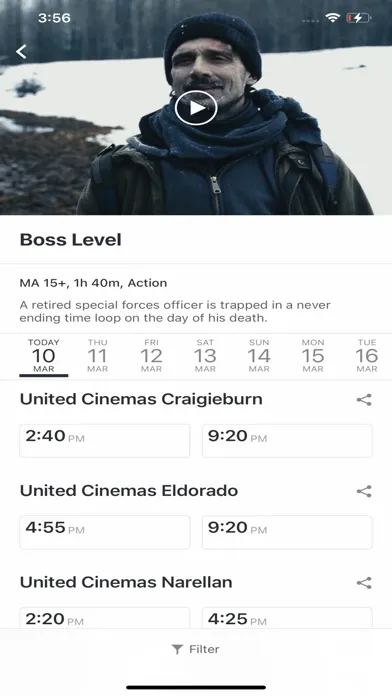 United Cinemas AU Screenshots