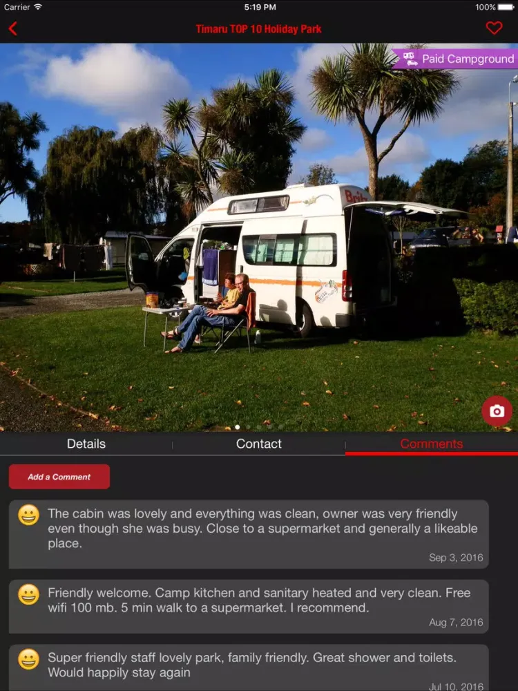 Capturas de tela do Wicked Campers iPad 