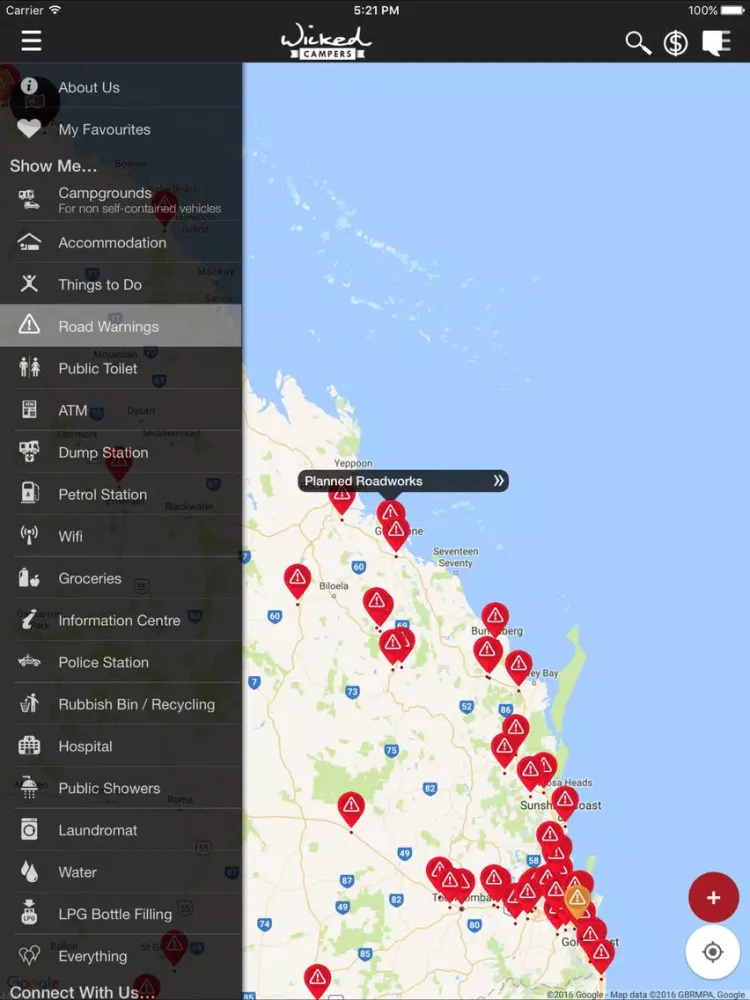 Capturas de tela do Wicked Campers iPad 