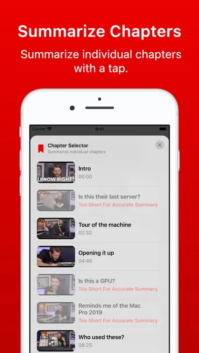 Summarify: AI For YouTube Ekran Görüntüleri